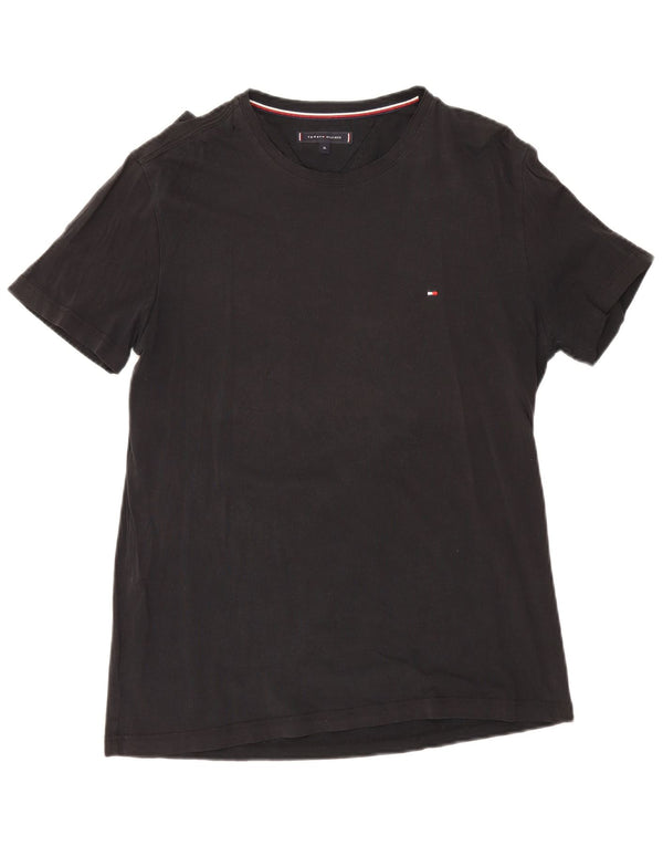 Camiseta masculina Tommy Hilfiger Top XL algodão preto
