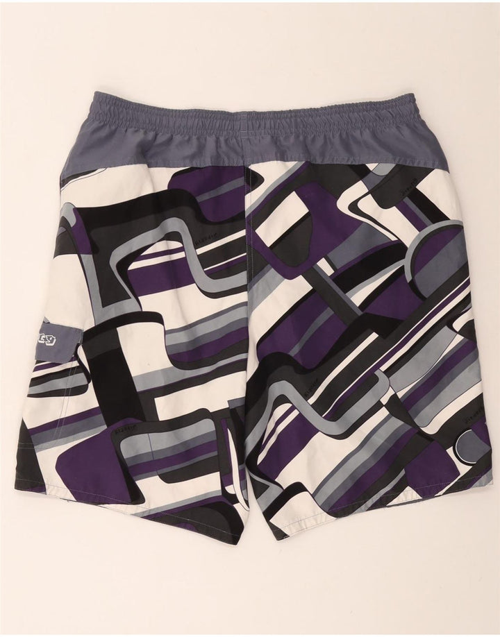 Shorts de natação masculino FIREFLY grande poliéster geométrico multicolorido