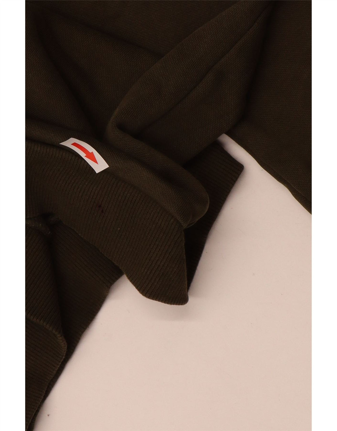 Puma Mens Graphic Moletom Jumper Médio Algodão Cáqui