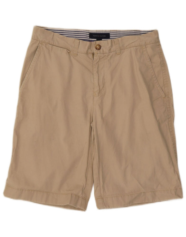 Shorts Chino Masculino Tommy Hilfiger W30 Algodão Bege Médio