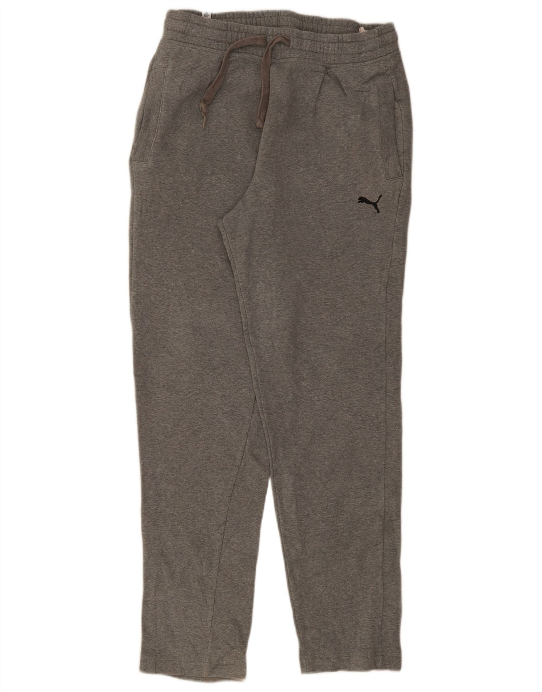 Calça de treino masculina Puma grande algodão cinza