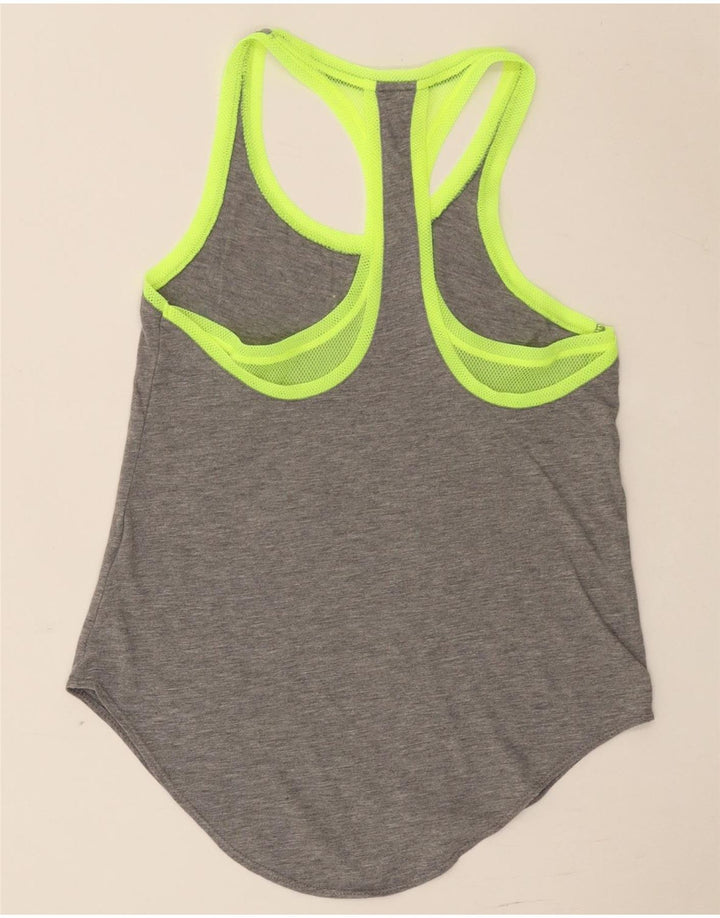 Colete feminino Nike UK 6 XS cinza colorblock