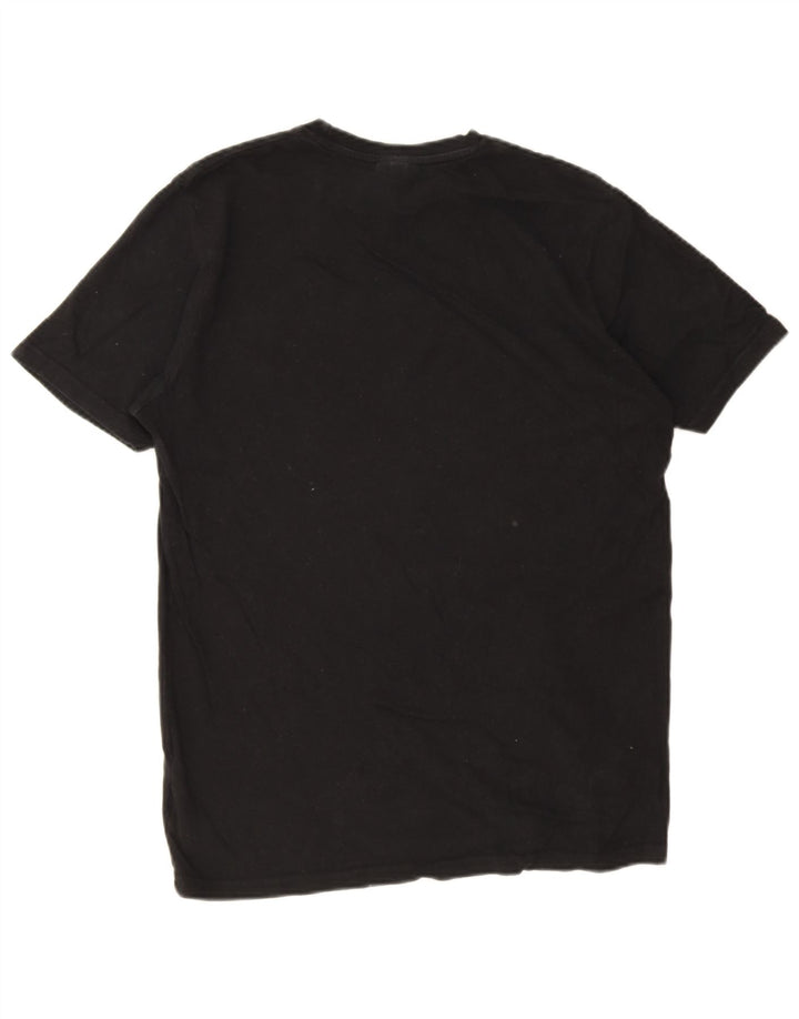Camiseta masculina Ellesse Top médio algodão preto