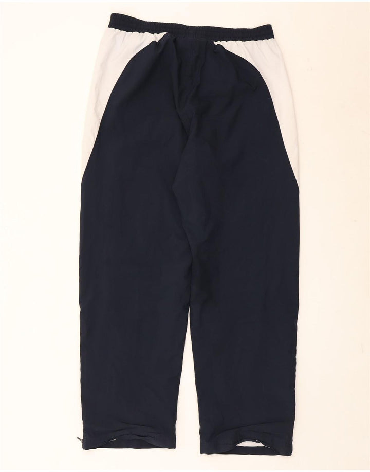 Calça de treino masculina Adidas XL azul marinho colorblock poliéster