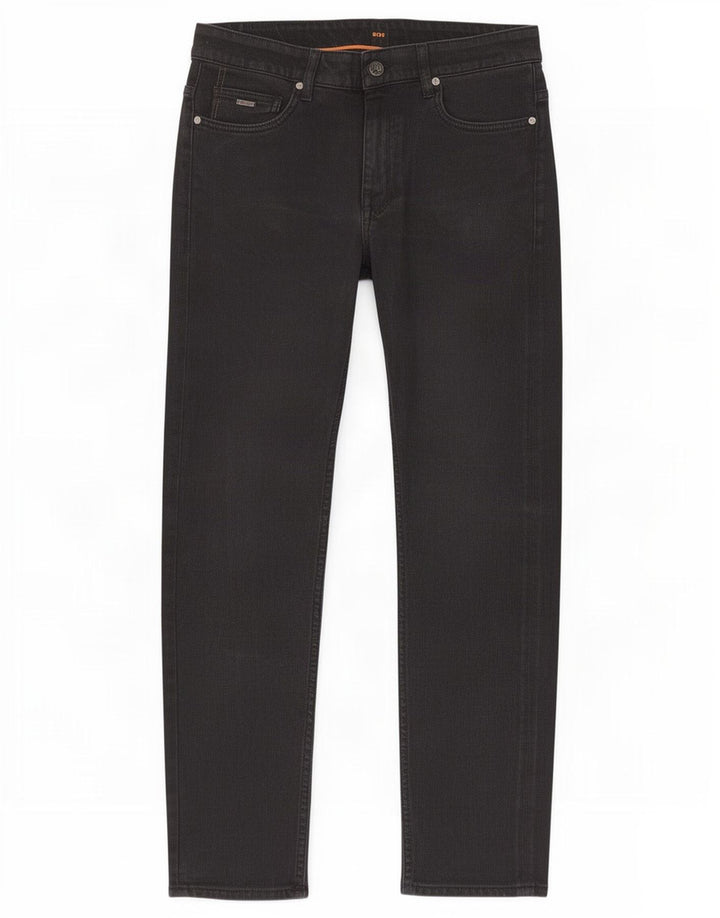 Hugo Boss Masculino Slim Jeans W32 L30 Algodão Preto