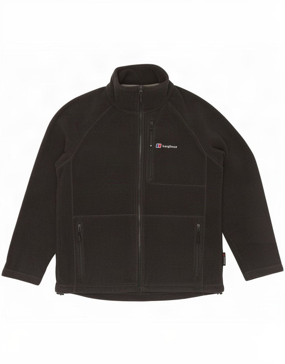 Jaqueta de lã masculina Berghaus UK 40 poliéster cinza grande