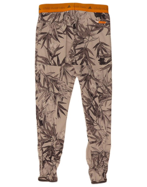 Adidas Womens Stella McCartney Graphic Leggings Reino Unido 8 Pequeno Cinza Floral