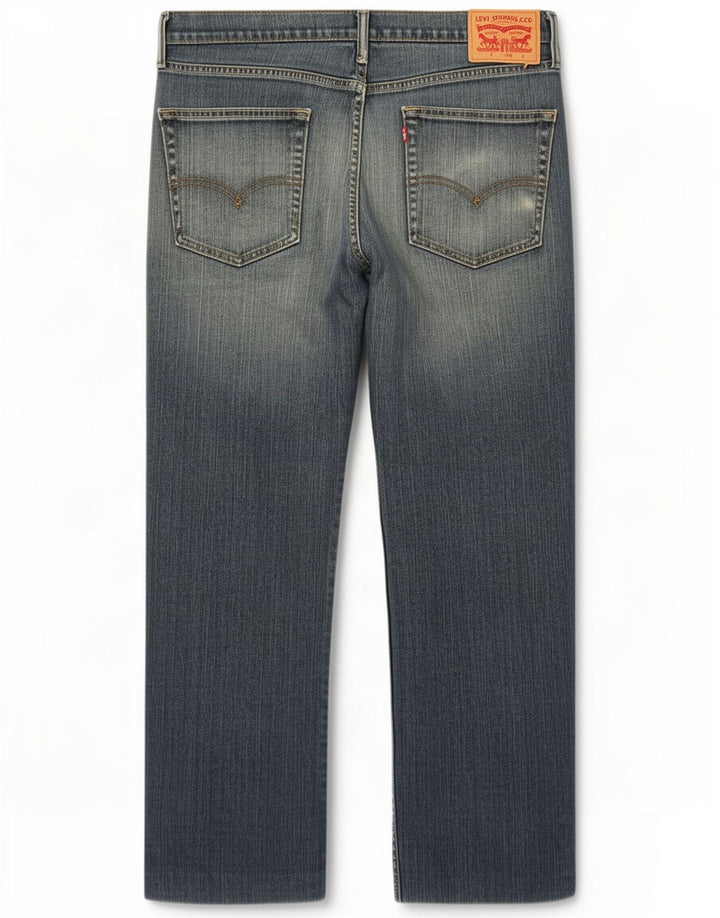 Calça jeans reta masculina Levi's W36 L27 azul