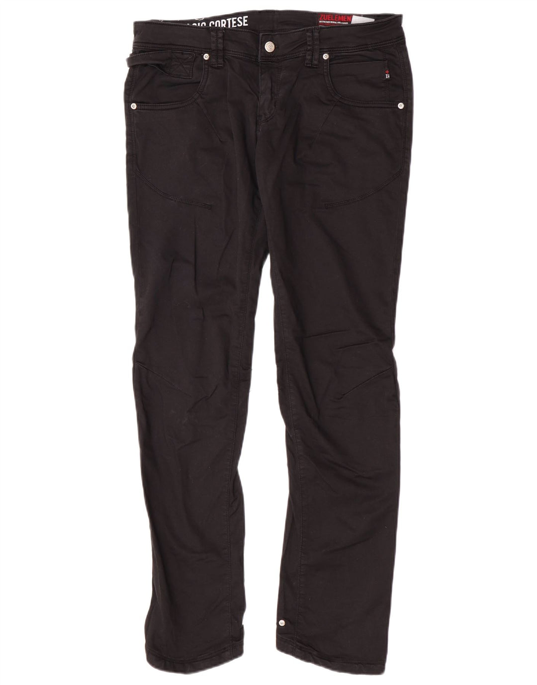 Calça feminina casual super skinny Zu Elements W32 L31 algodão preto