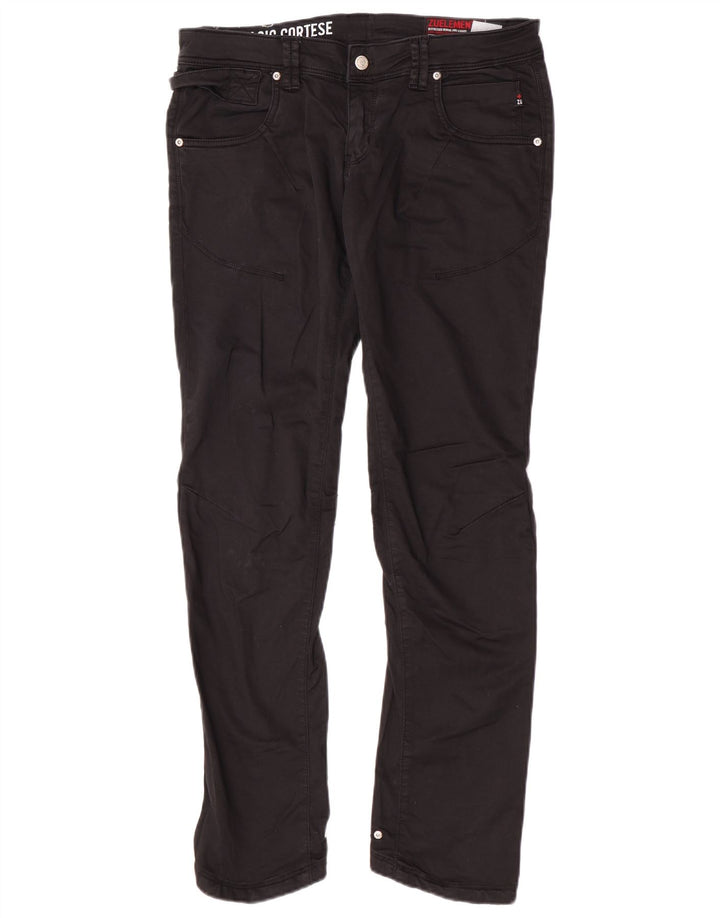 Calça feminina casual super skinny Zu Elements W32 L31 algodão preto