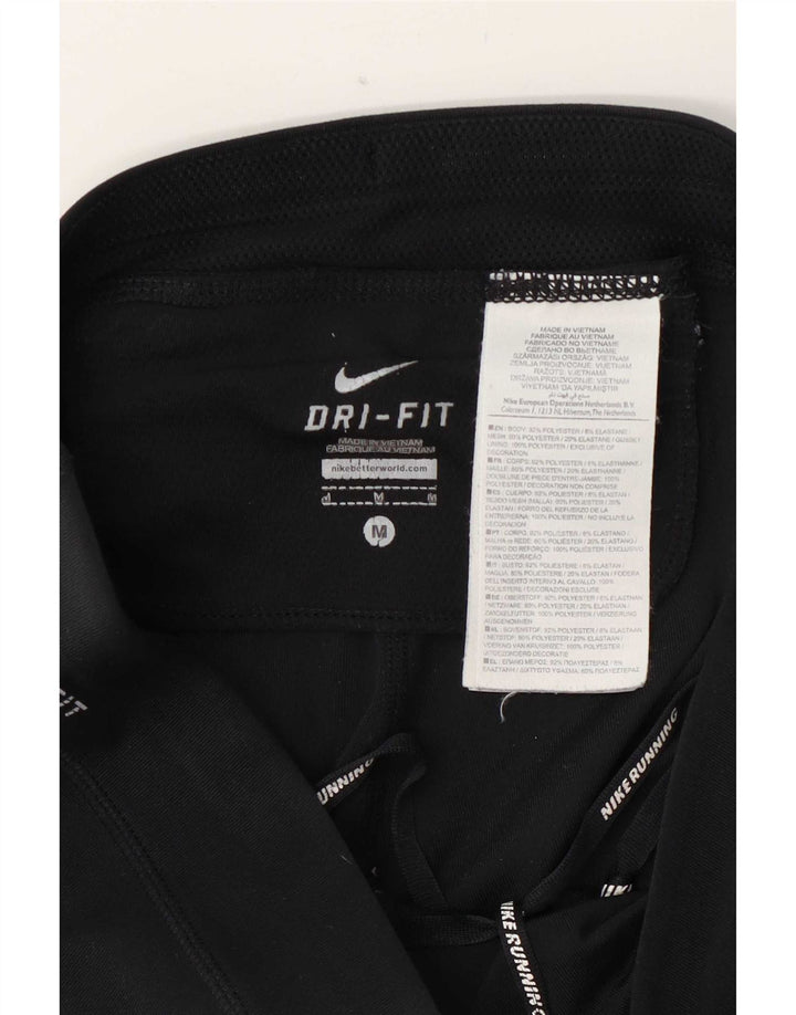 Leggings Nike Dri Fit Feminino UK 14 Médio Azul Marinho Poliéster