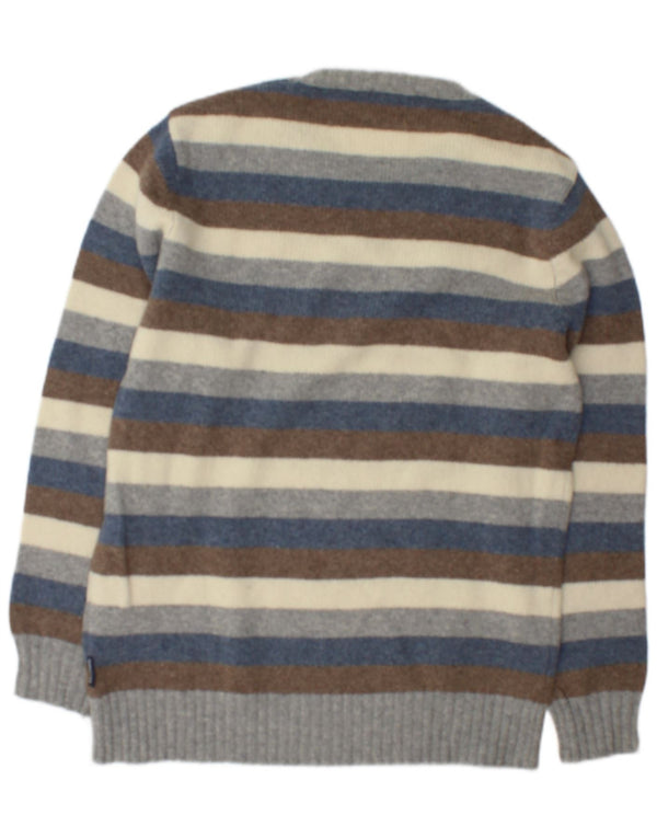 Suéter masculino North Sails com gola canoa 2XL listrado multicolorido