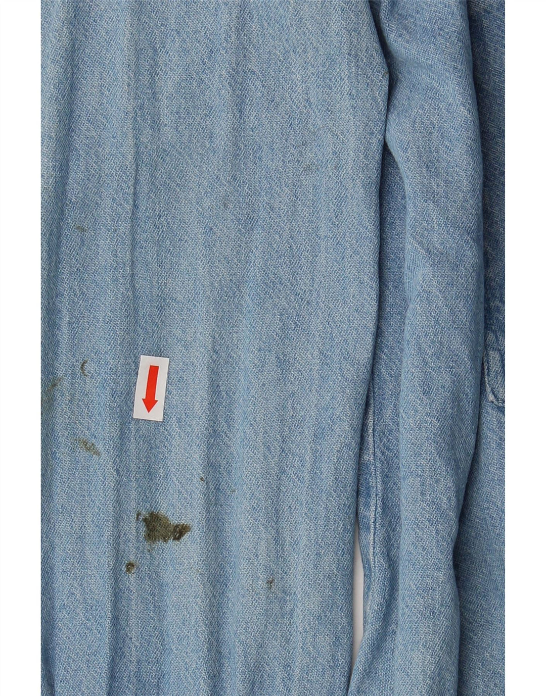 Camisa jeans masculina Sirio grande algodão azul