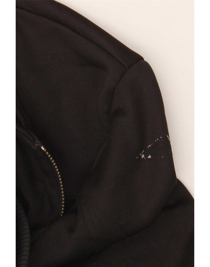 Zara Jaqueta masculina de agasalho XL preto poliéster