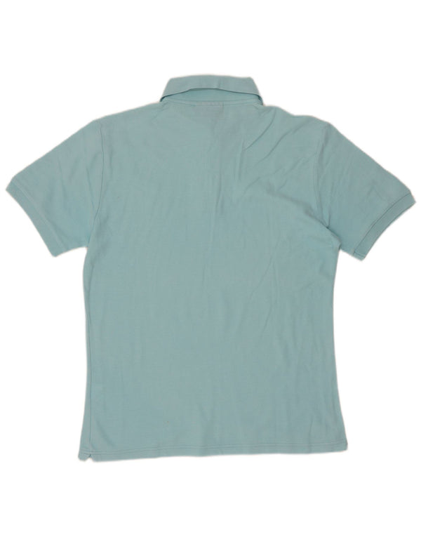 Camisa polo masculina Diadora algodão azul médio