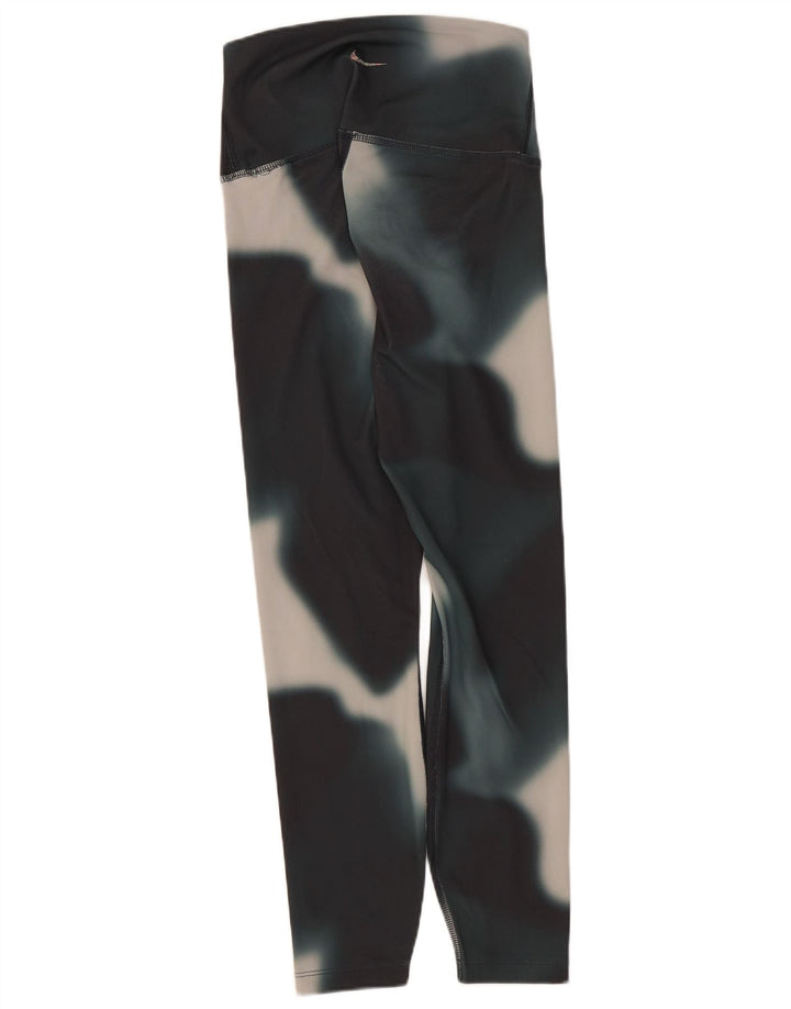 Leggings Nike Dri Fit UK 10 Pequenas Pretas Tie Dye