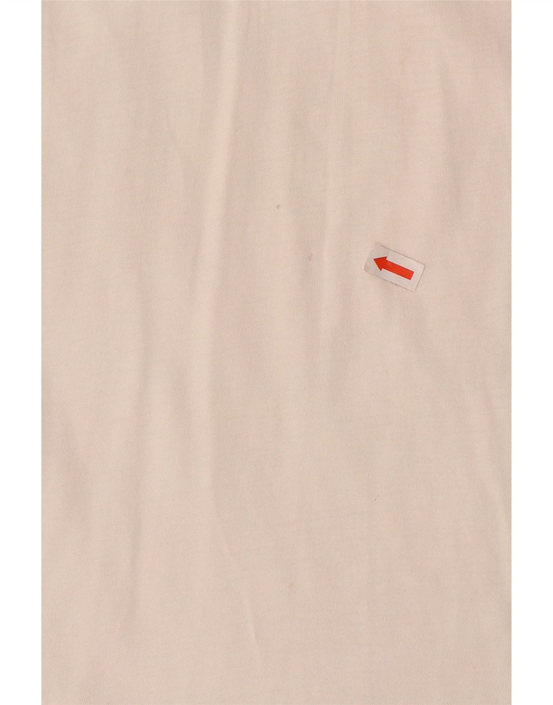 PUMA Mens Graphic Top Manga Longa Grande Algodão Branco