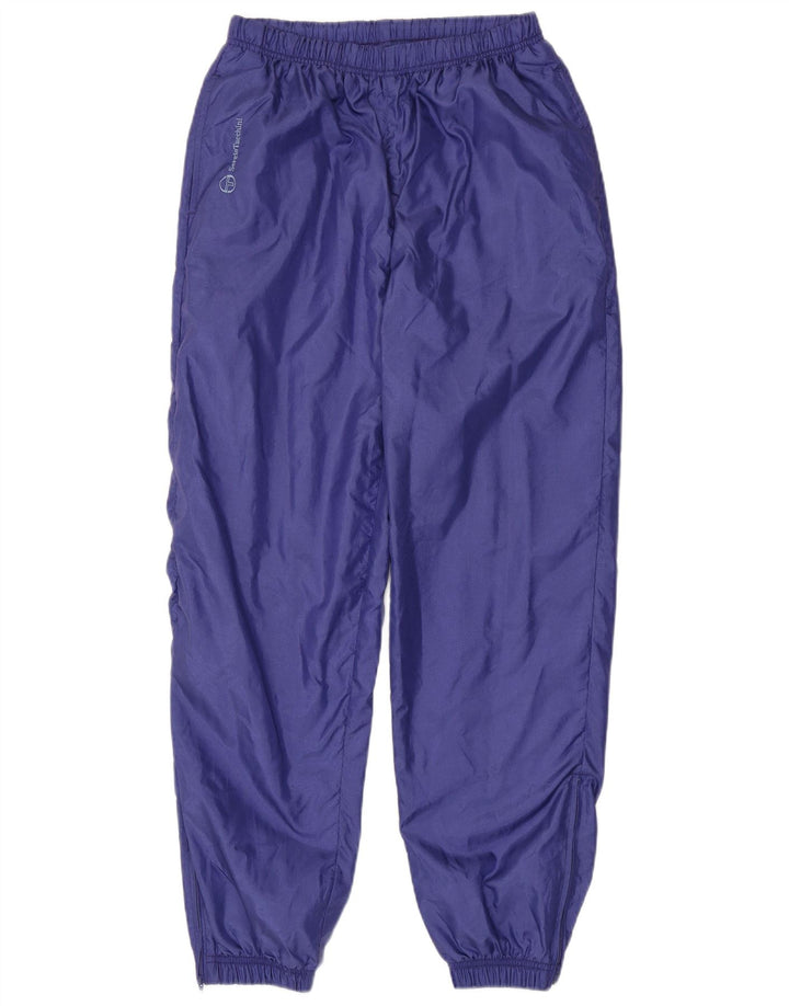 Sergio Tacchini Masculino Full Tracksuit IT 46 Pequeno Azul Colourblock Poliamida