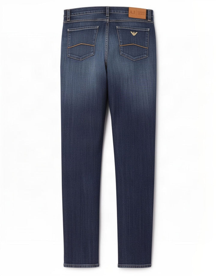 Calça Jeans Slim Feminina Armani W27 L30 Azul