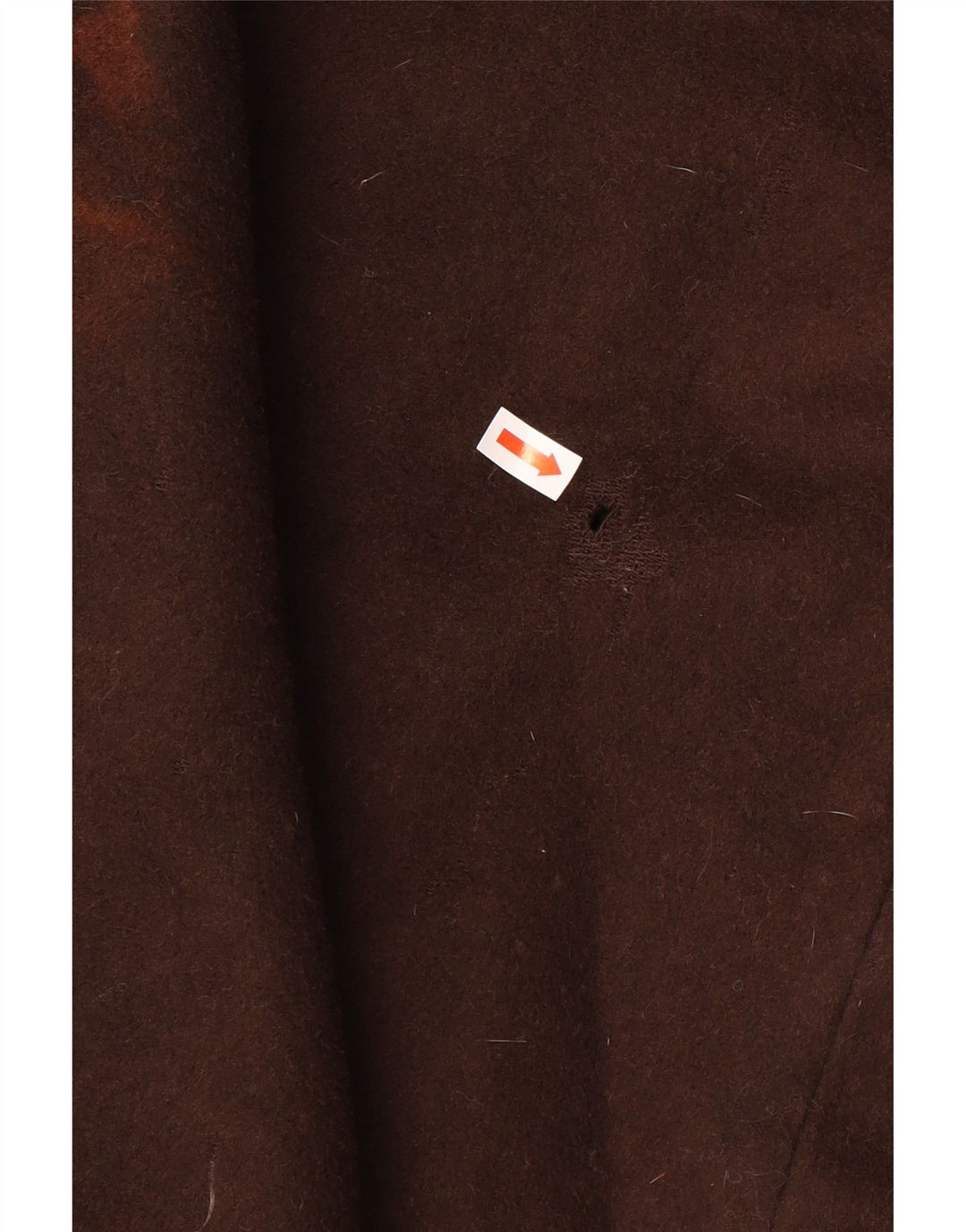 Sobretudo feminino Calvin Klein oversized US 14 XL lã marrom