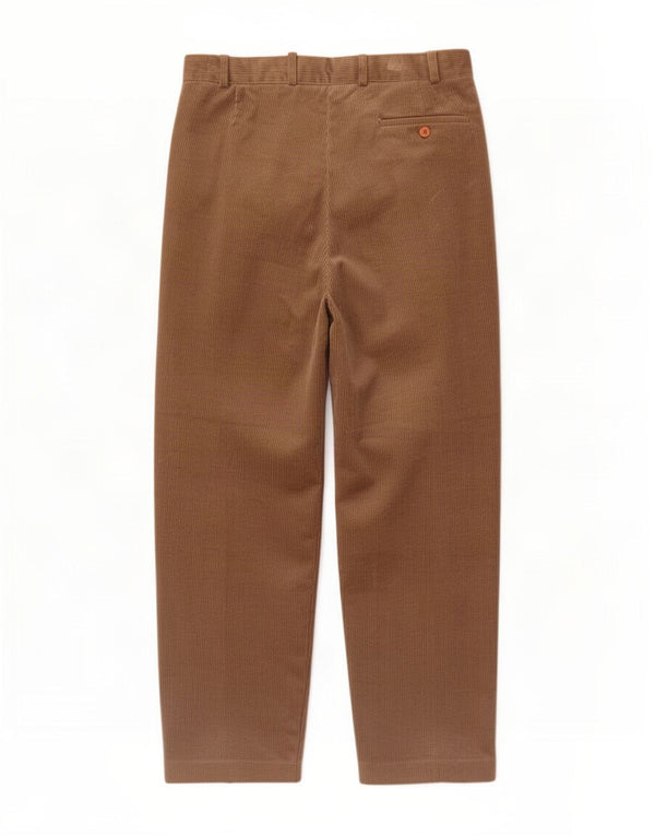 Calça masculina de veludo cotelê St. Bernard W34 L29 algodão marrom