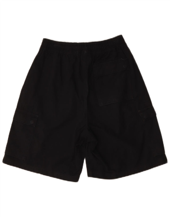 Shorts cargo masculino Nike pequeno W27 algodão preto