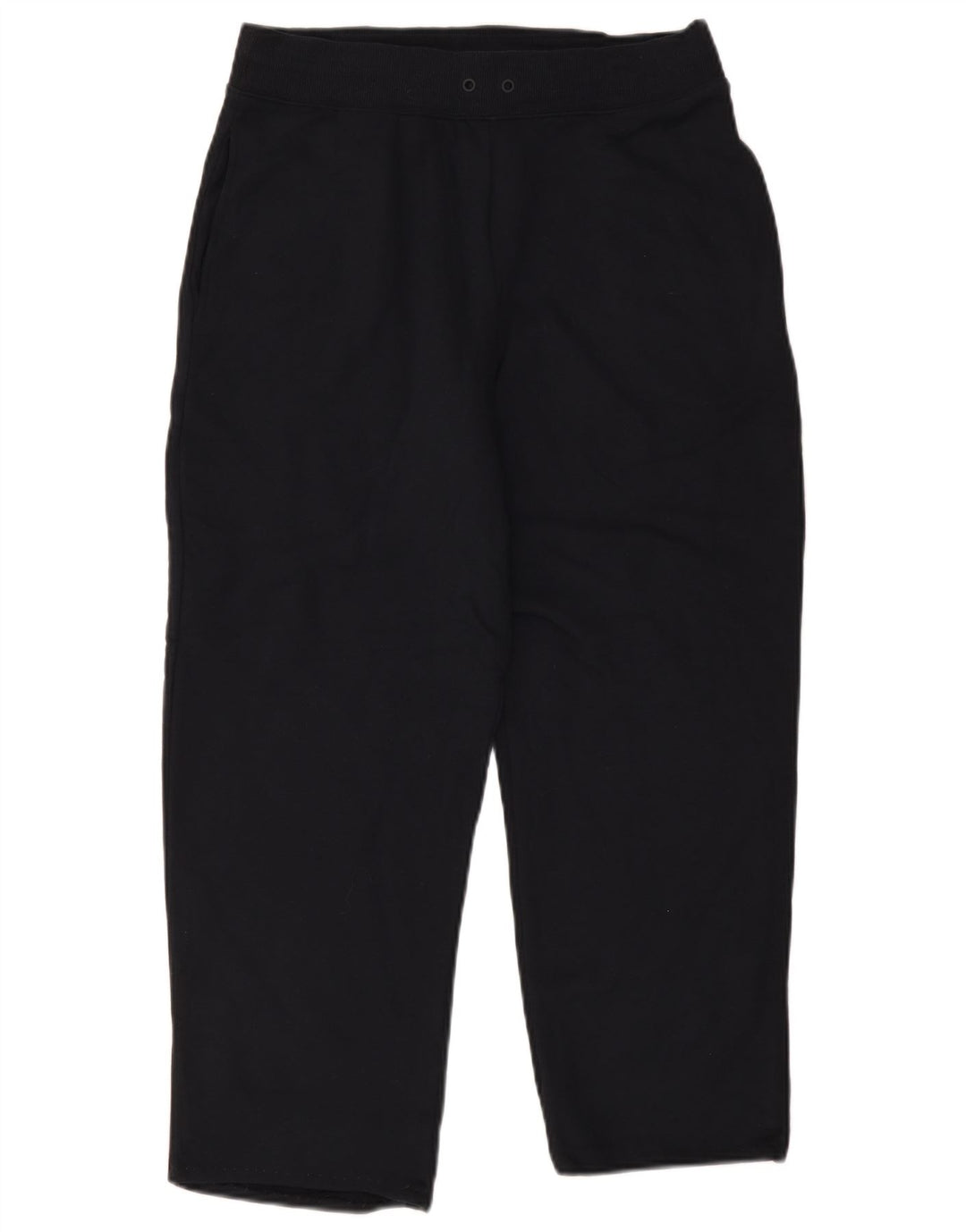 Calça de treino feminina MARKS & SPENCER UK 12 algodão azul marinho médio
