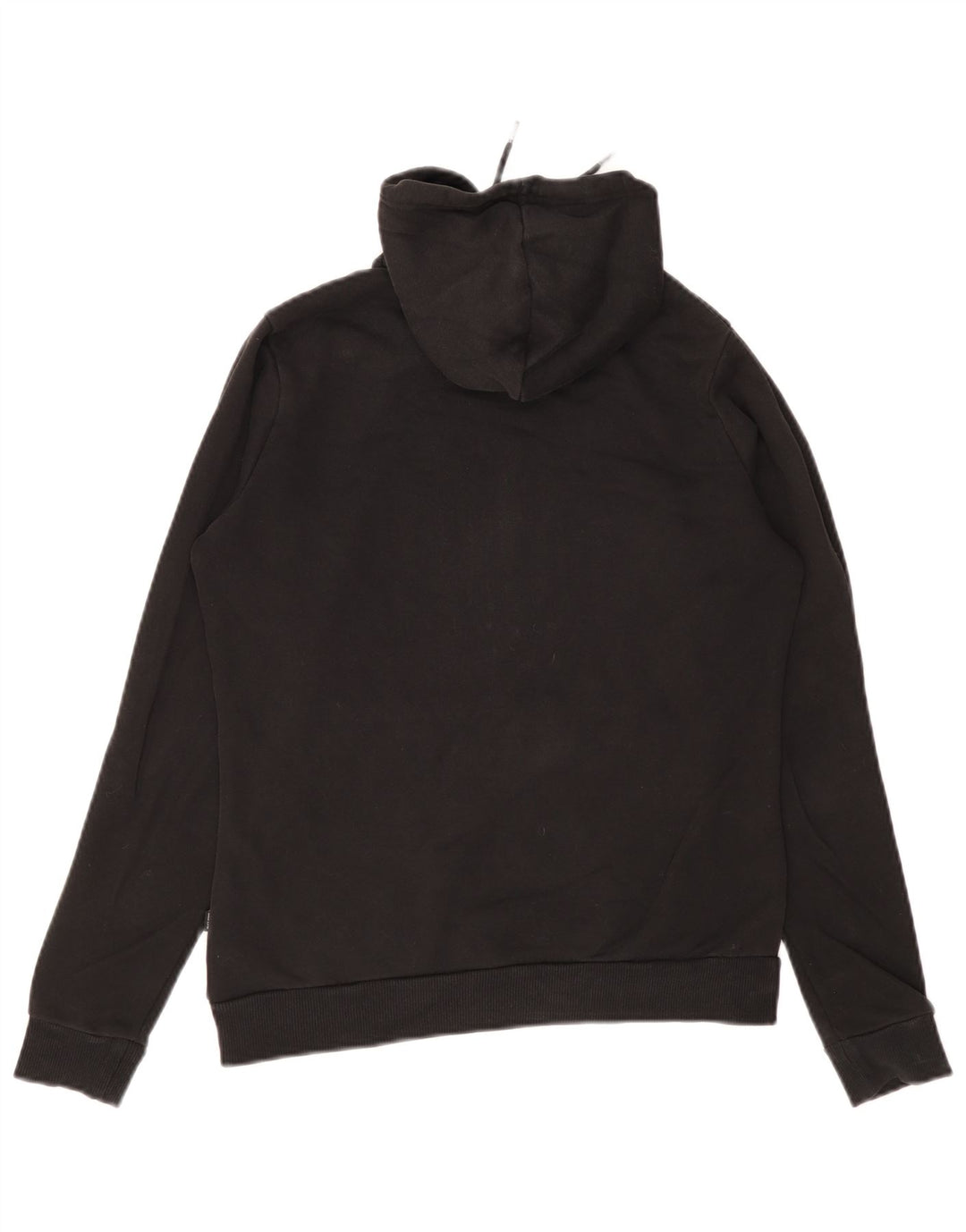 Puma feminino gráfico moletom com capuz Reino Unido 12 médio preto