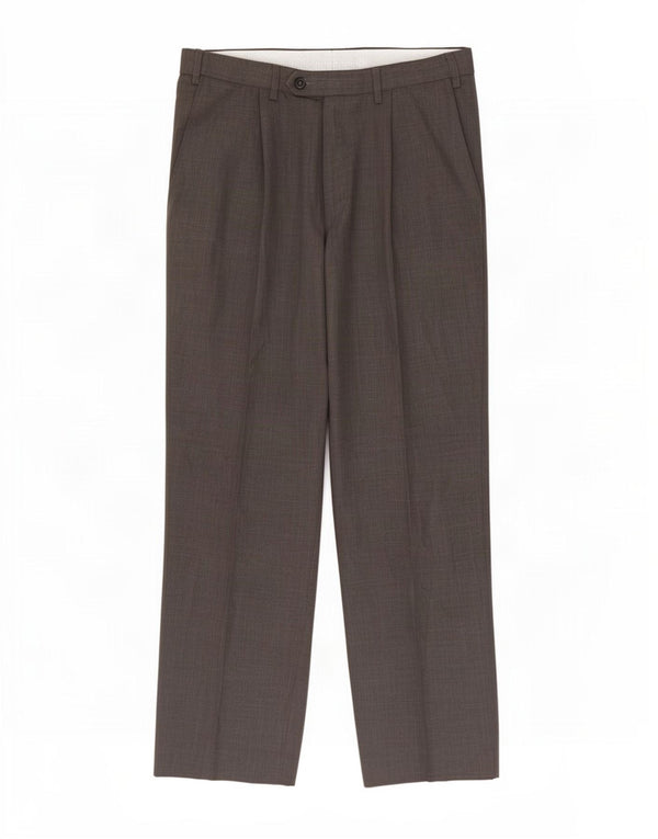 Calça masculina Marks & Spencer Pegged Suit W32 L29 poliéster cinza