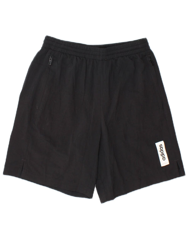 Adidas Mens Sport Shorts Pequeno Poliéster Preto