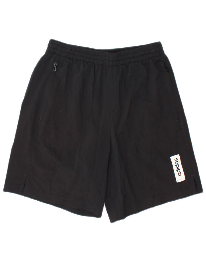Adidas Mens Sport Shorts Pequeno Poliéster Preto