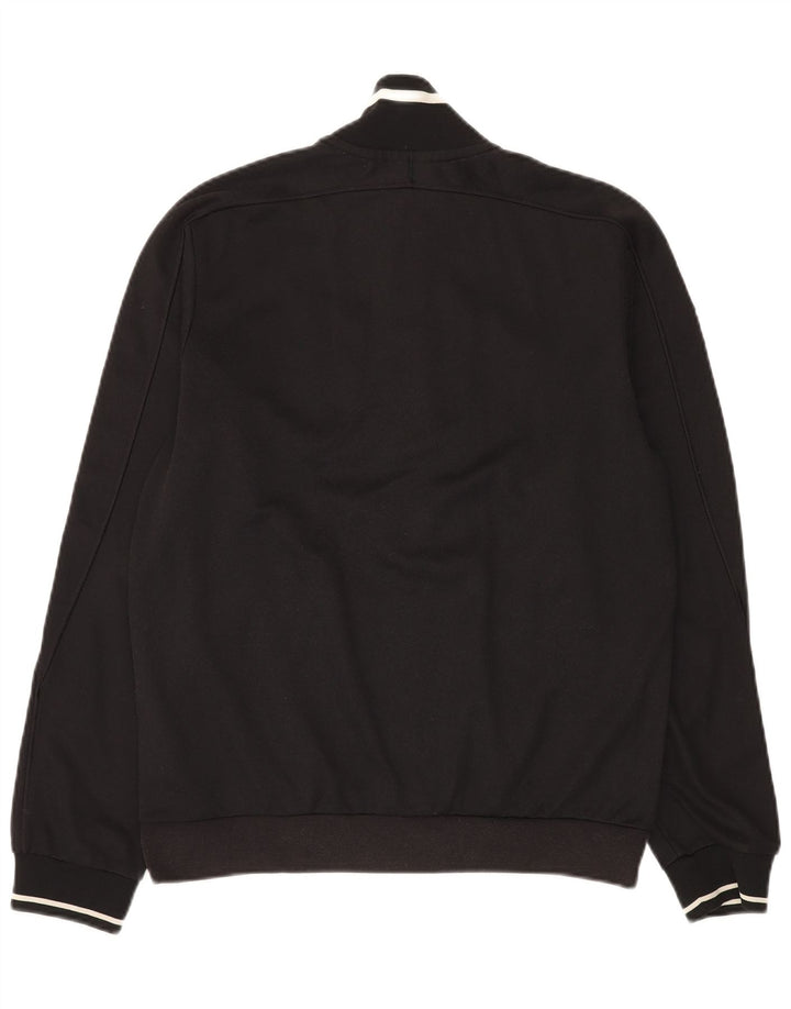 Jaqueta Adidas Mens Treino Top Médio Algodão Preto