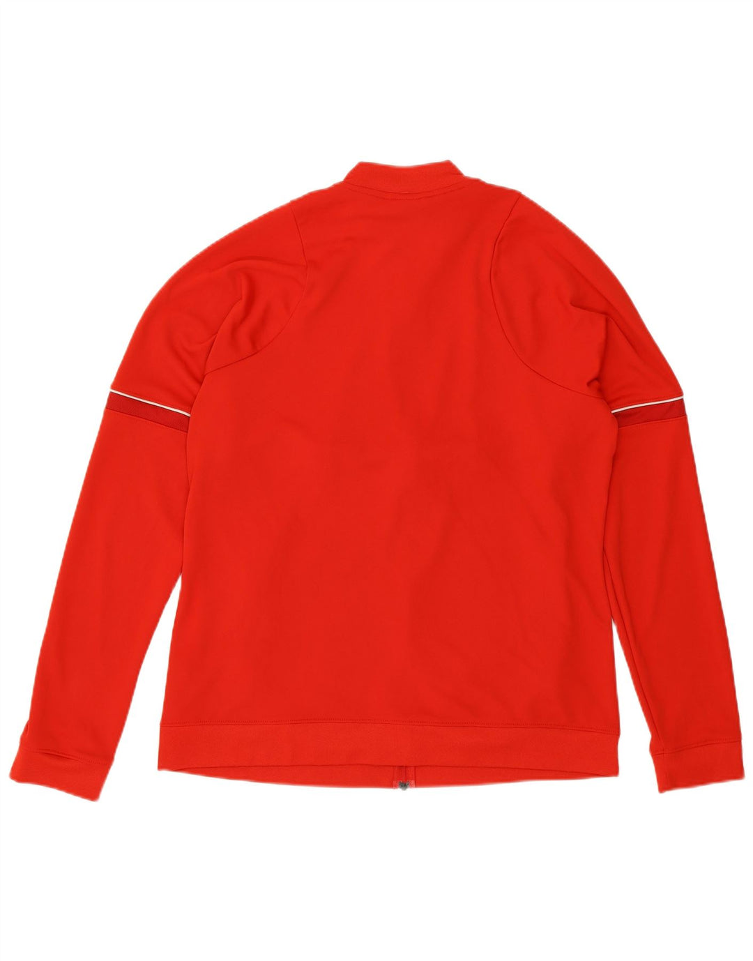 Nike Mens Dri Fit Tracksuit Top Jaqueta Grande Poliéster Vermelho