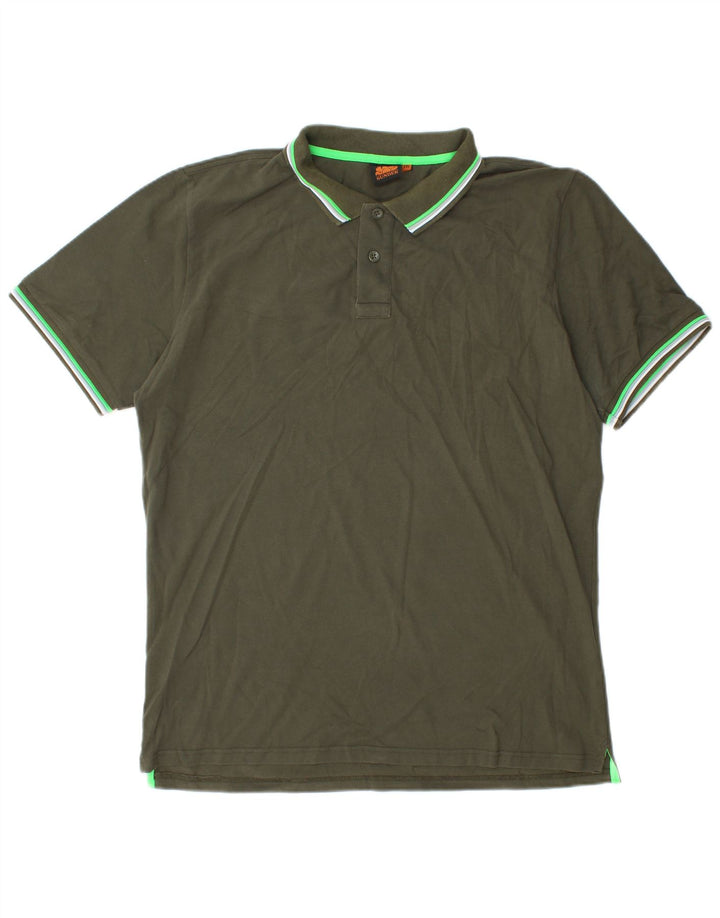 Camisa polo masculina Sundek 2XL algodão verde