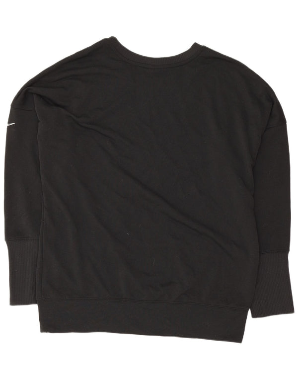 Nike Womens Niners San Francisco NFL moletom jumper grande preto esportivo