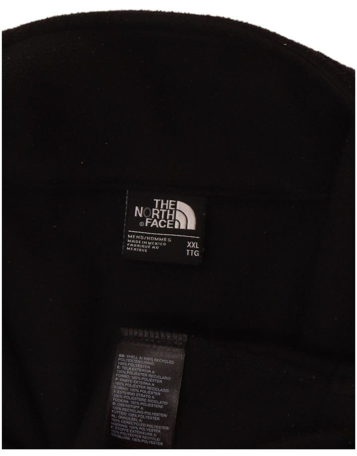 Jaqueta de lã masculina The North Face UK 44 2XL poliéster preto