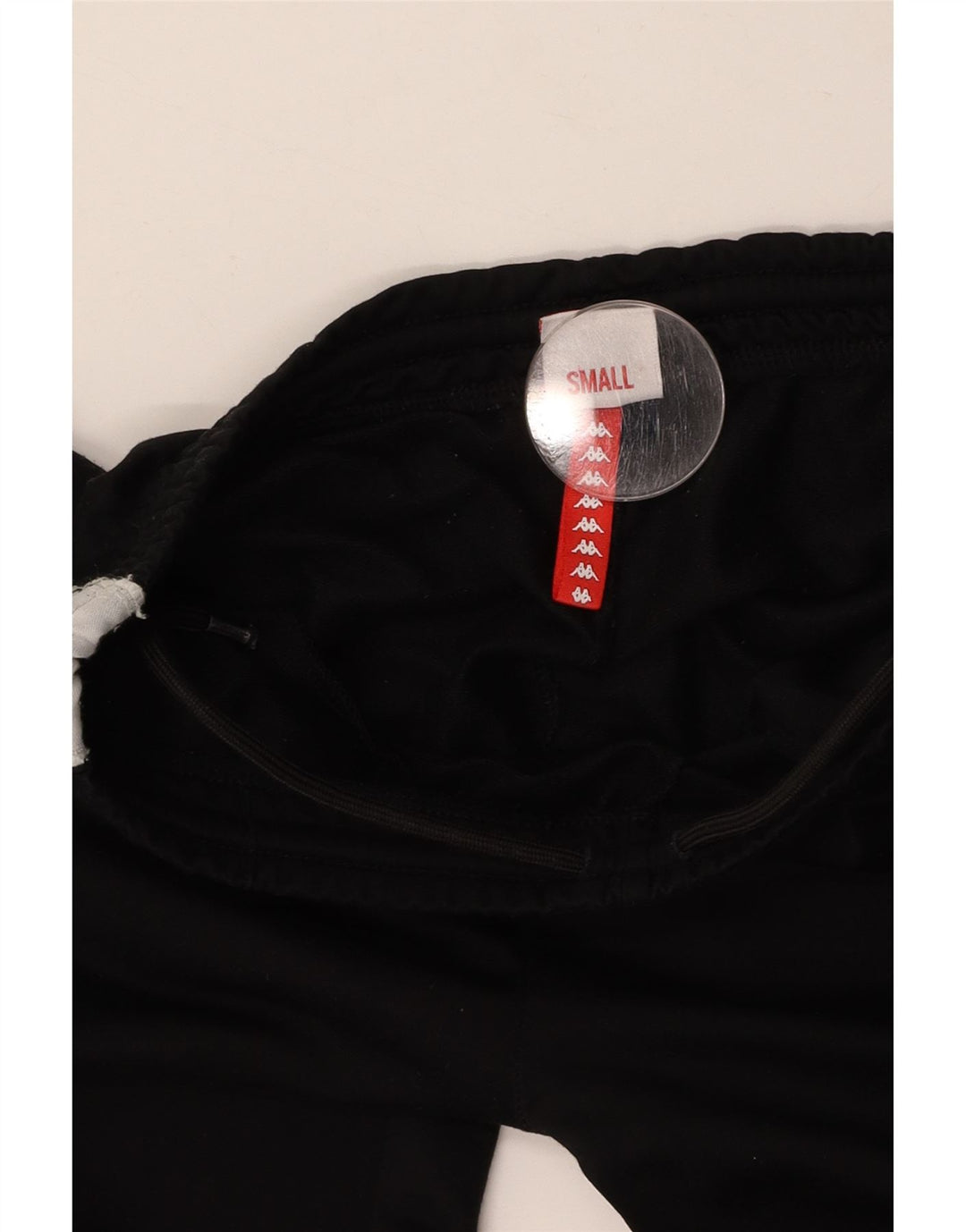 Calça feminina KAPPA com estampa gráfica UK 8 Small Black Colourblock