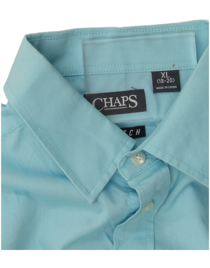 Camisa Chaps Boys 15-16 Anos XL Azul Algodão