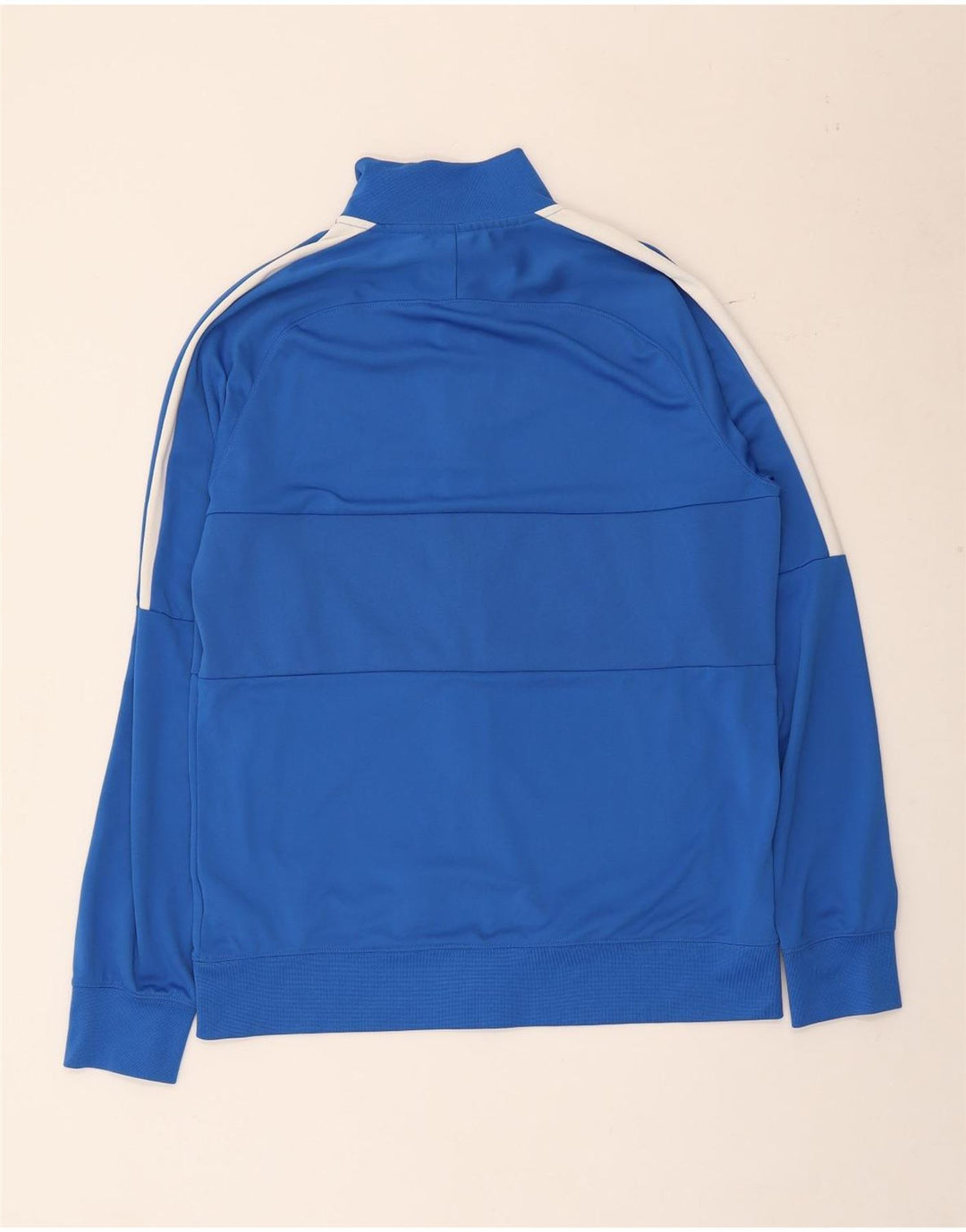 Jaqueta Nike Mens Dri Fit Tracksuit Top Grande Azul Colorblock Poliéster