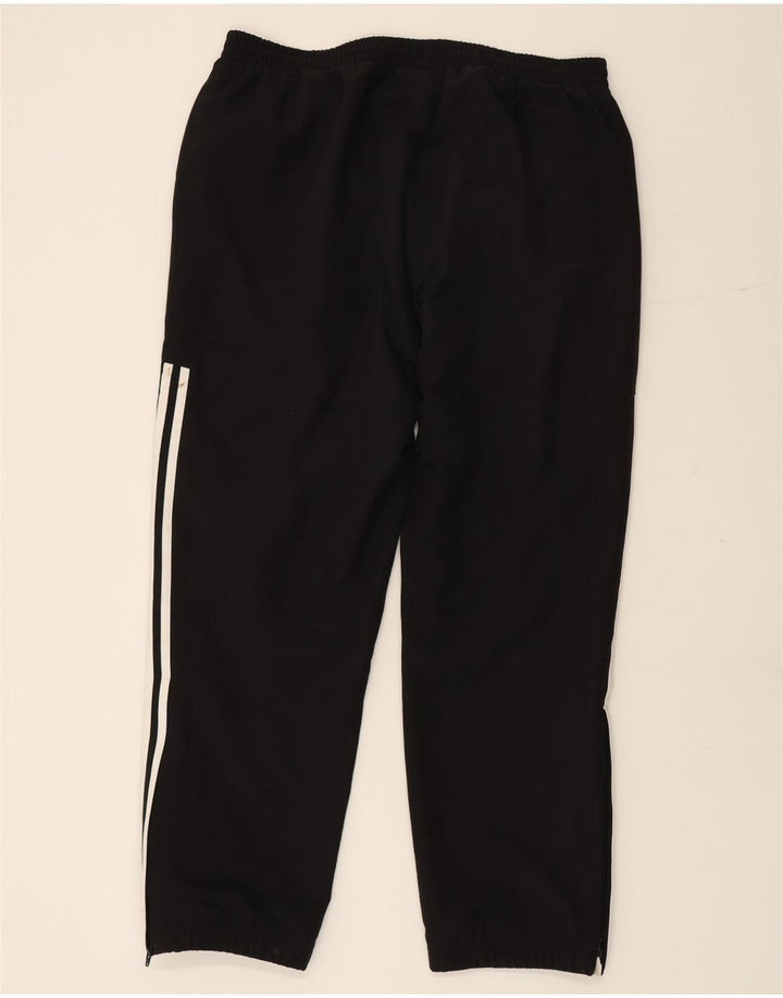 Calças de treino masculinas ADIDAS joggers grandes pretas
