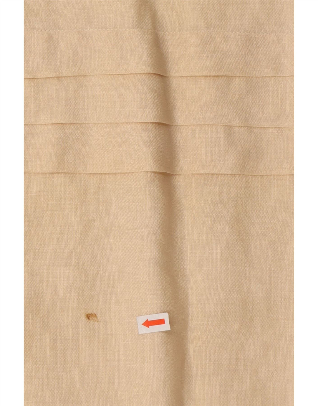 VINTAGE Womens Blouse Top UK 16 Large Beige Vintage Vintage and Second-Hand Vintage from Messina Hembry 