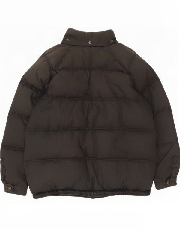 Jaqueta acolchoada masculina Sergio Tacchini UK 38 poliamida preta média