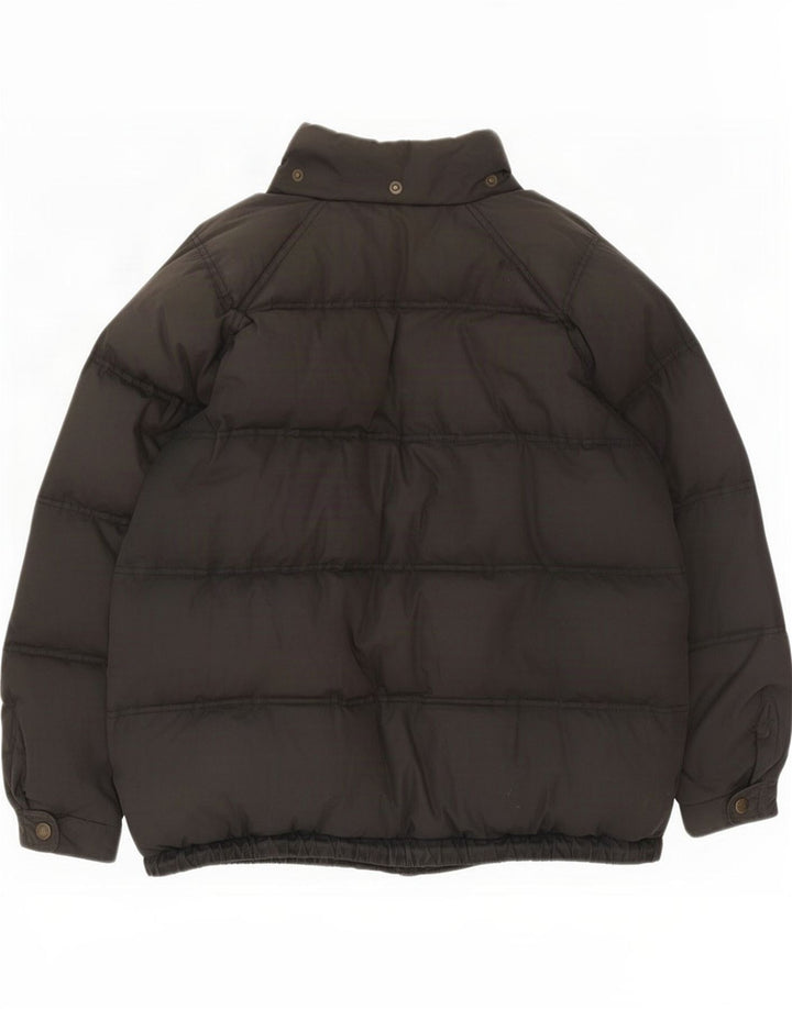 Jaqueta acolchoada masculina Sergio Tacchini UK 38 poliamida preta média