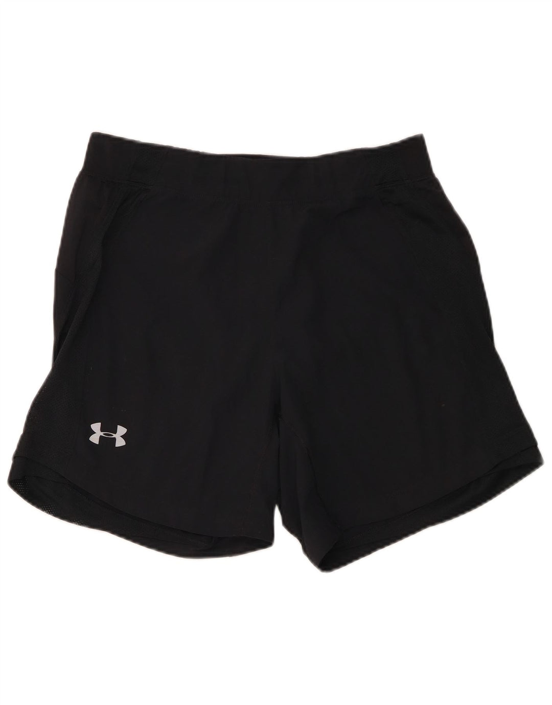 Shorts esportivos masculinos Under Armour Heat Gear grandes pretos