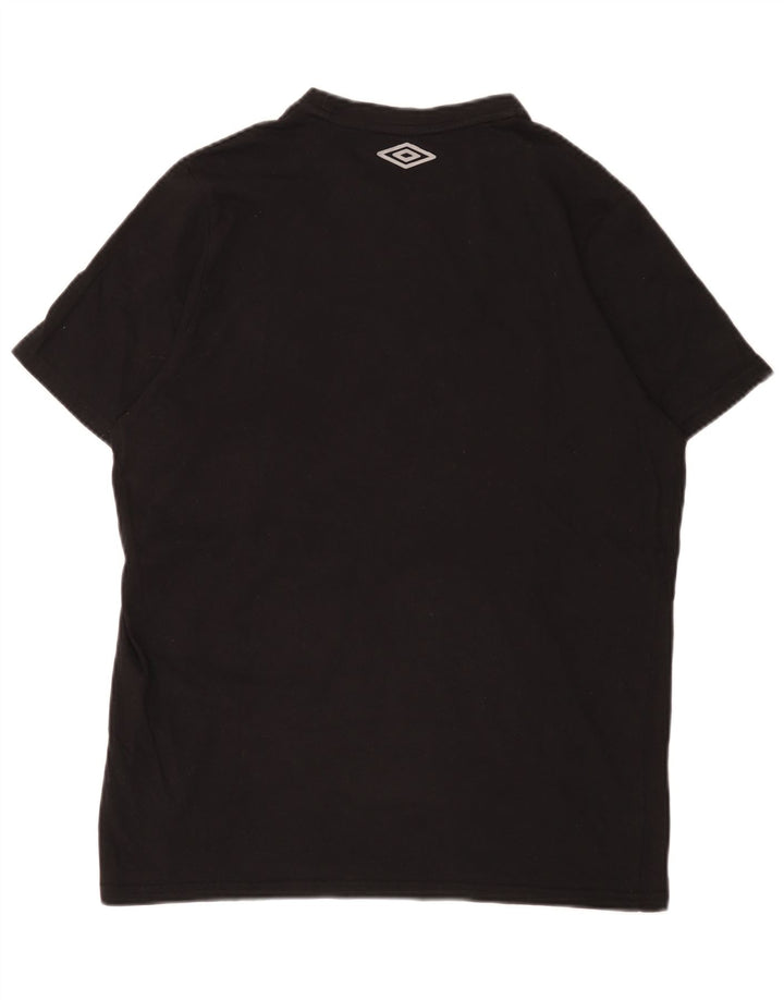 Camiseta gráfica masculina Umbro Top XL algodão preto