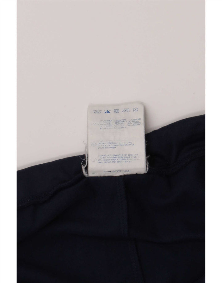 Calça de treino masculina Champion grande poliéster azul marinho