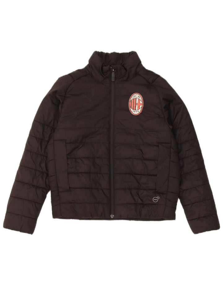 Casaco acolchoado Puma Boys AC Milan 9-10 anos preto poliéster