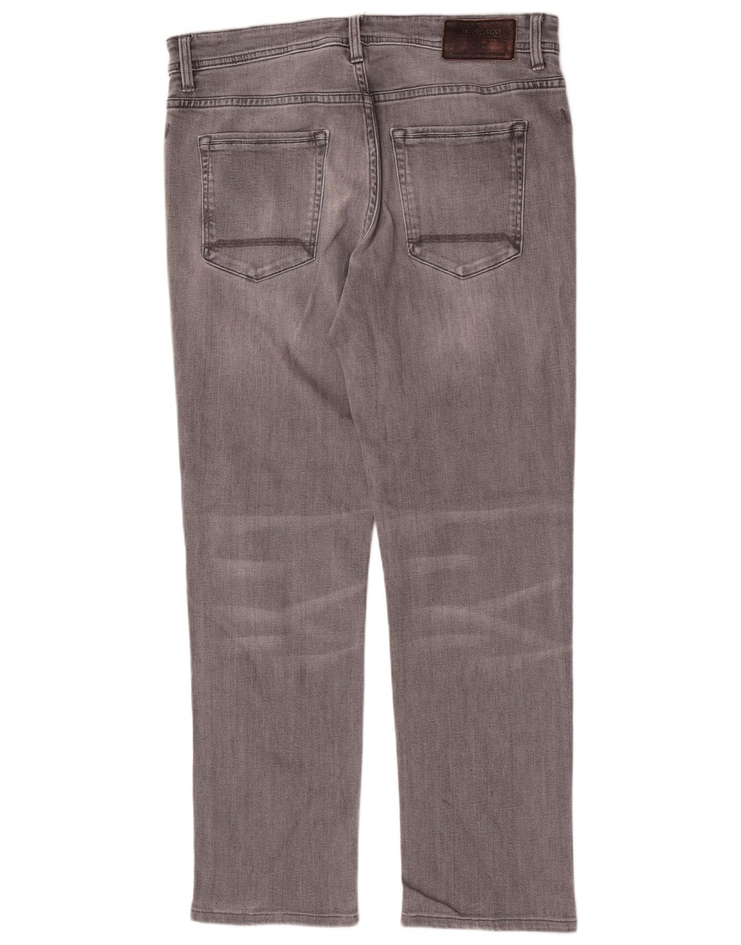 Timberland Masculino Regular Straight Jeans W34 L30 Cinza Algodão