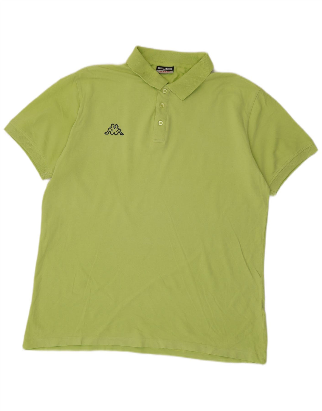 Camisa polo masculina Kappa XL algodão verde