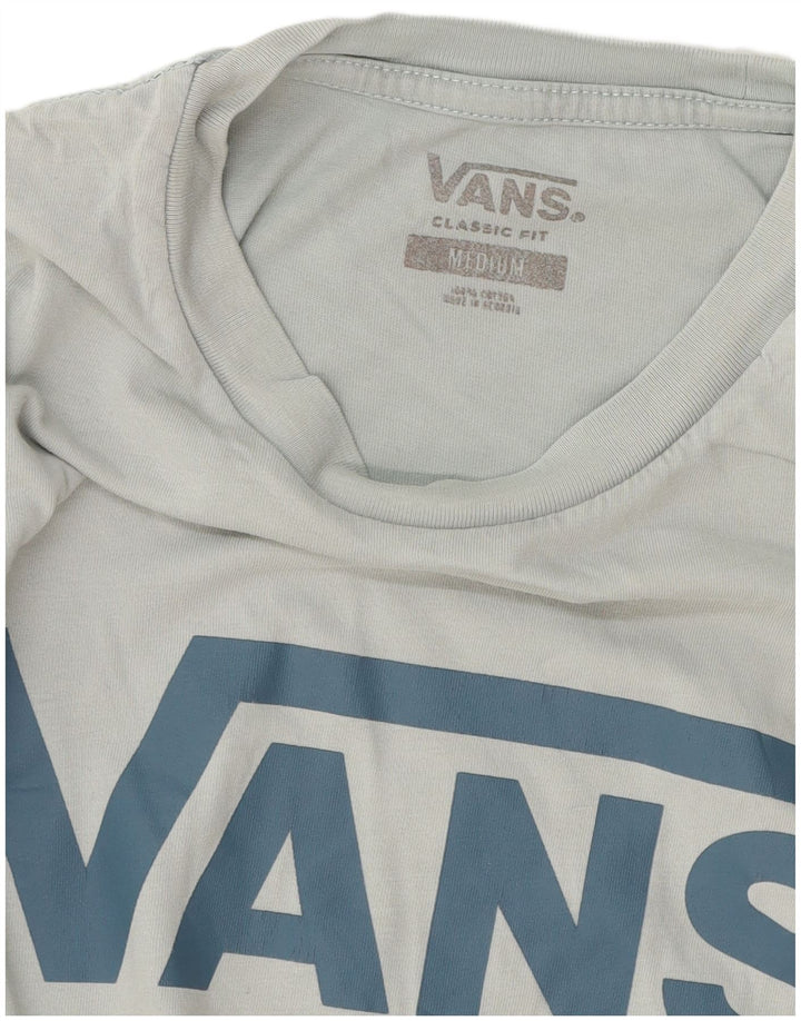 Camiseta masculina Vans Classic Fit Graphic Top Médio Azul Algodão